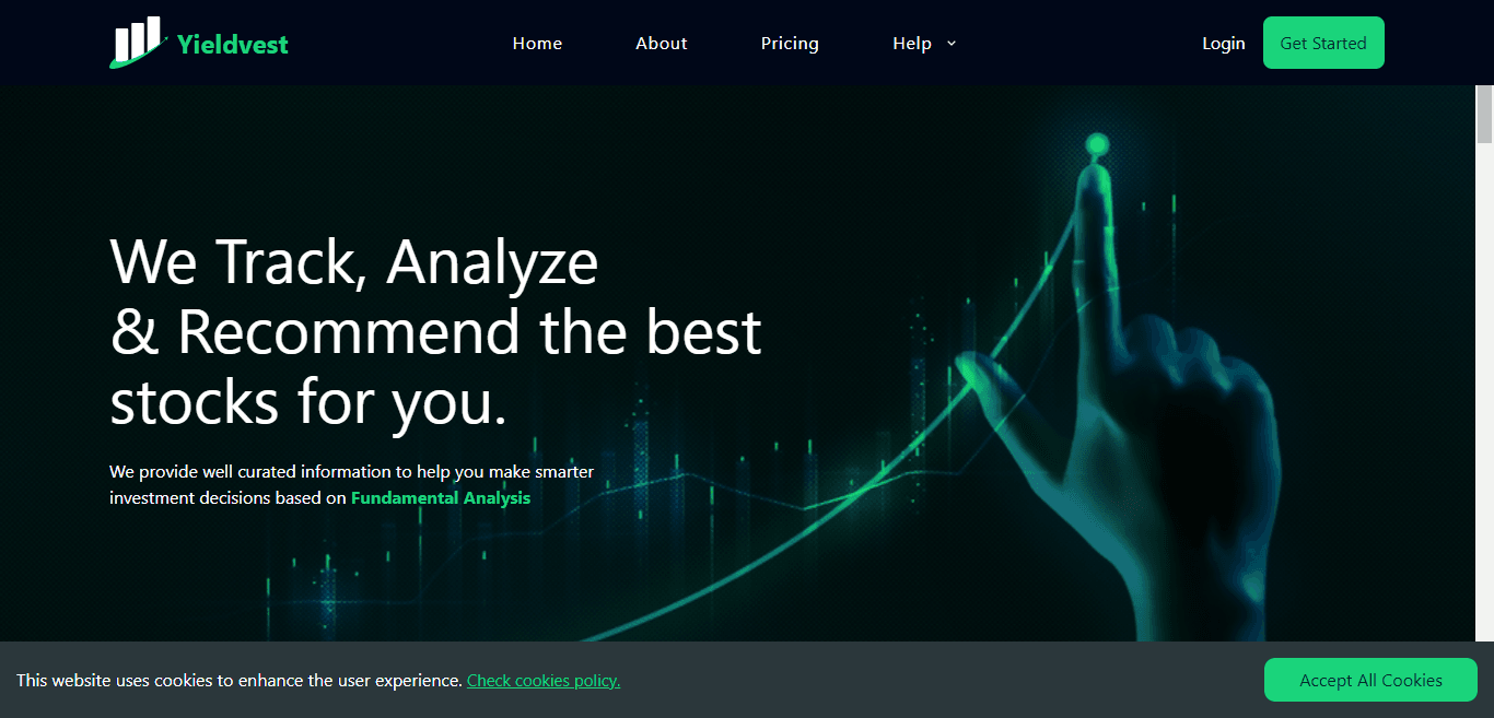 Yieldvest's screenshot