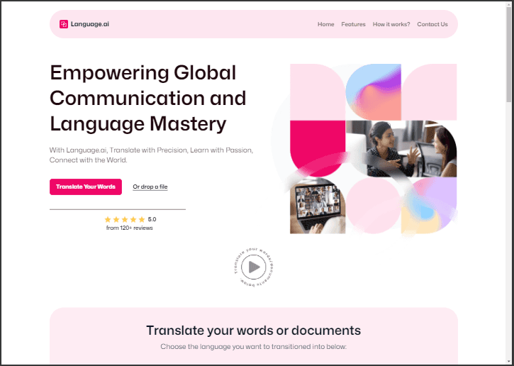 Language AI's screenshot